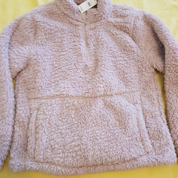 NWT Quarter zip Teddy Jacket in small - Picture 3 of 4